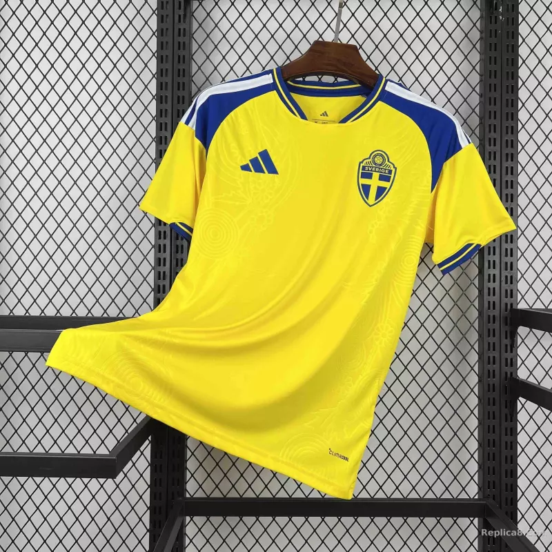2026 Sweden World Cup Home Football Jersey