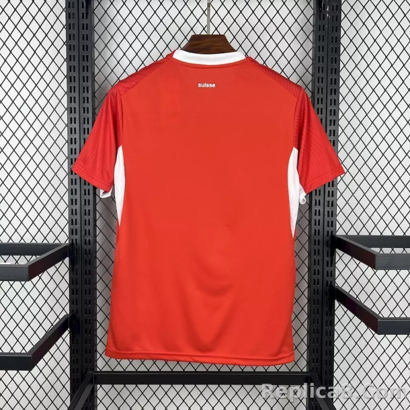 2026 Switzerland Home World Cup Soccer Jersey - detail