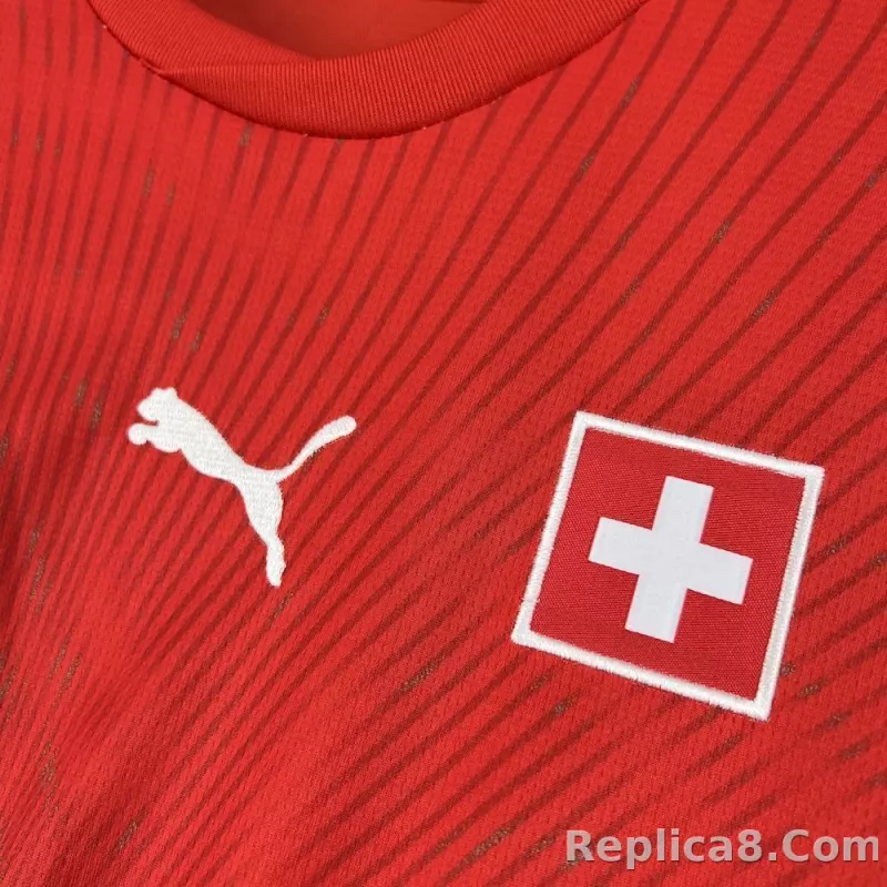 2026 Switzerland Home World Cup Soccer Jersey - detail