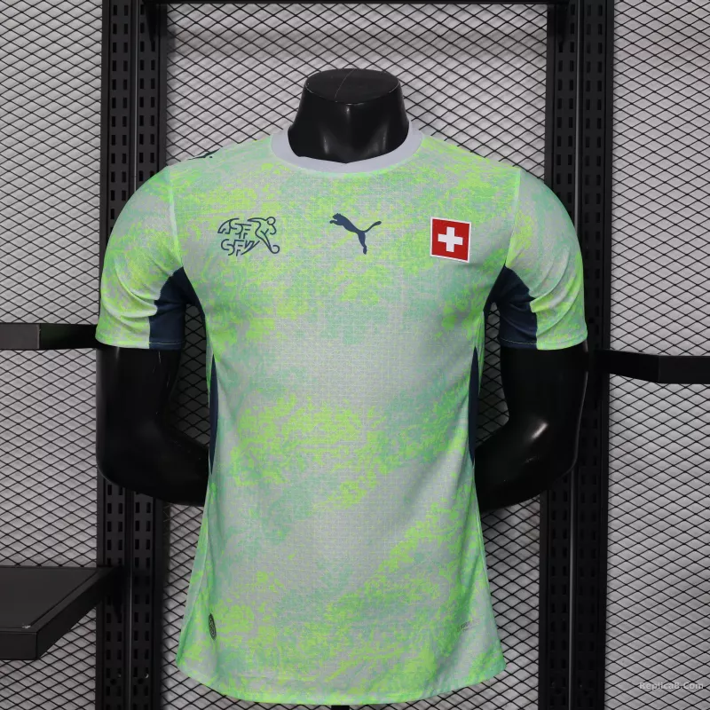 2026 Switzerland Away World Cup Soccer Jersey Authentic Shirt
