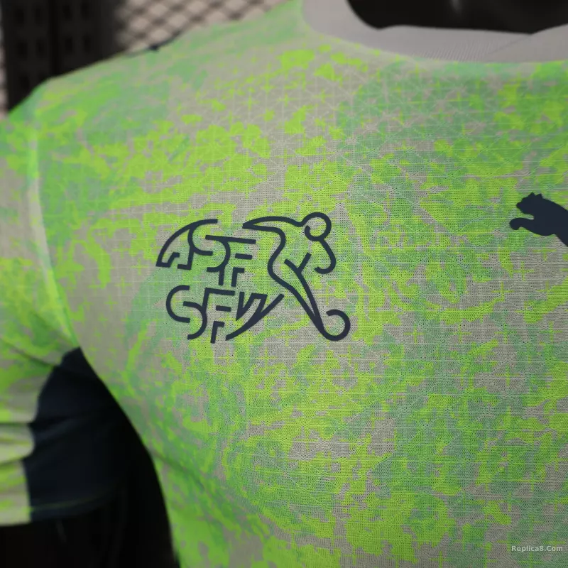 2026 Switzerland Away World Cup Soccer Jersey Authentic Shirt - detail