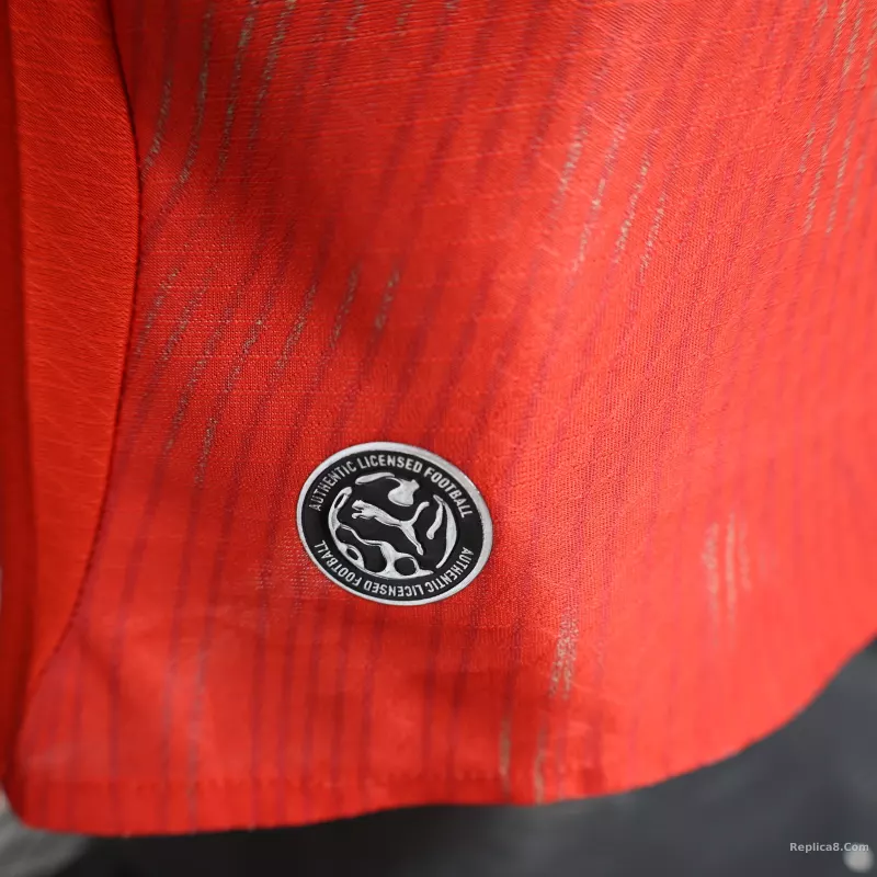 2026 Switzerland Home World Cup Soccer Jersey Authentic Shirt - detail