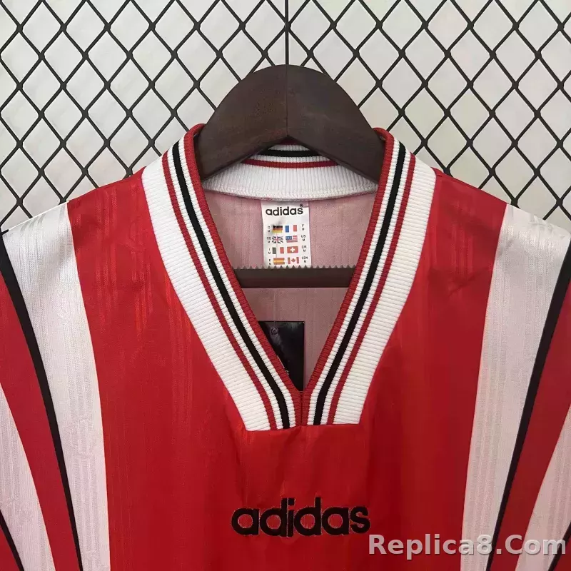 1996 Turkey World Cup Home Football Retro Jersey - detail