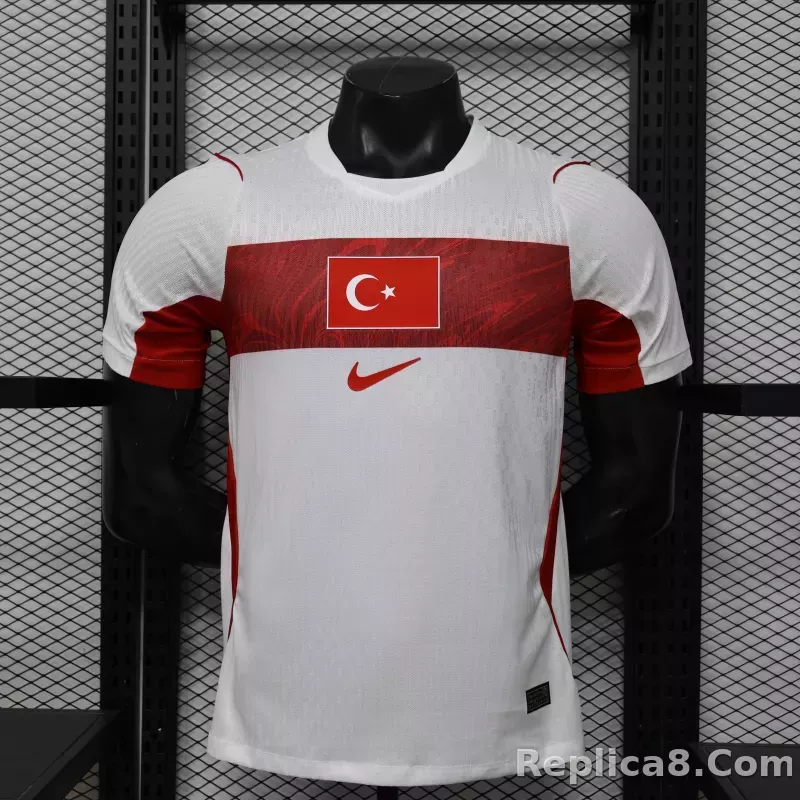 2026 Turkey World Cup Away Football Jersey Player Version