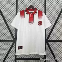 1996 Turkey World Cup Away Football Retro Jersey - view 1