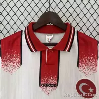 1996 Turkey World Cup Away Football Retro Jersey - view 5