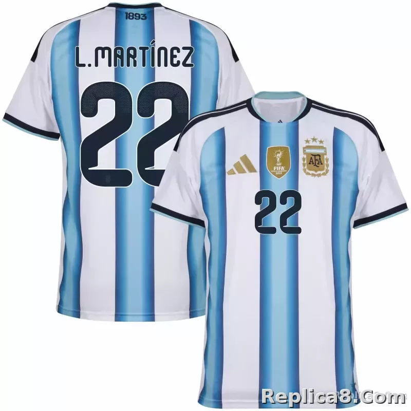 adidas Argentina Home L. Martínez 22 Jersey 2026-2027