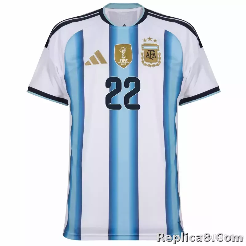 adidas Argentina Home L. Martínez 22 Jersey 2026-2027 - detail
