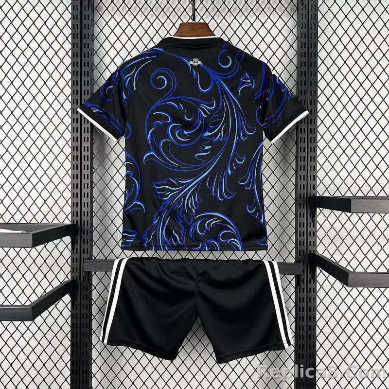 2026 Argentina Away World Cup Soccer Kids Kit Jersey+Shorts - detail