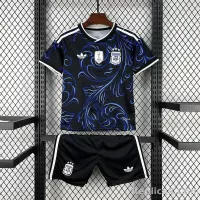 2026 Argentina Away World Cup Soccer Kids Kit Jersey+Shorts - view 1