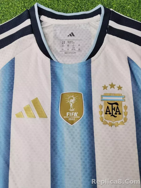 2026 Argentina Home World Cup Soccer Kdsi Kit Jersey+Shorts - detail