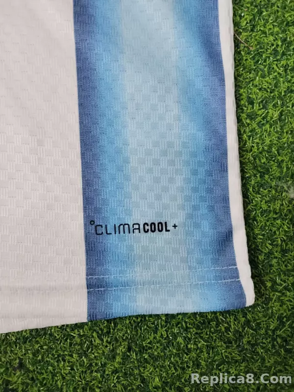 2026 Argentina Home World Cup Soccer Kdsi Kit Jersey+Shorts - detail