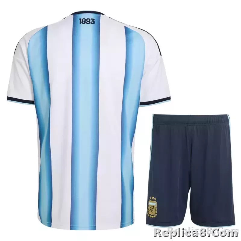 2026 Argentina Home World Cup Soccer Full Kit Jersey - detail