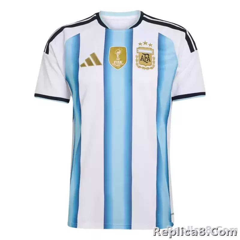 2026 Argentina Home World Cup Soccer Kit Jersey+Shorts - detail