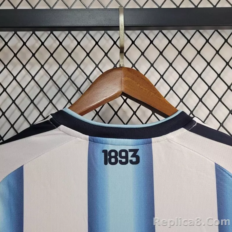 2026 Argentina Home World Cup Soccer Jersey Long Sleeve - detail
