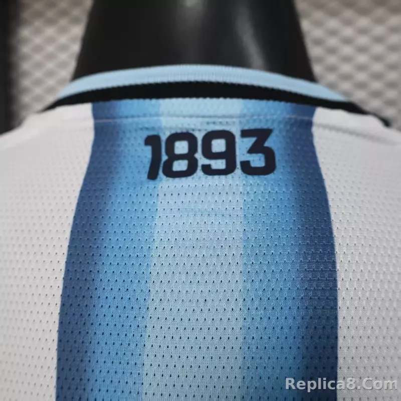 2026 Argentina Home World Cup Player Version Soccer Jersey Long Sleeve - detail
