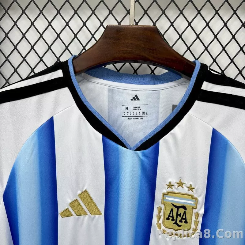2026 Argentina Home World Cup Soccer Jersey - detail