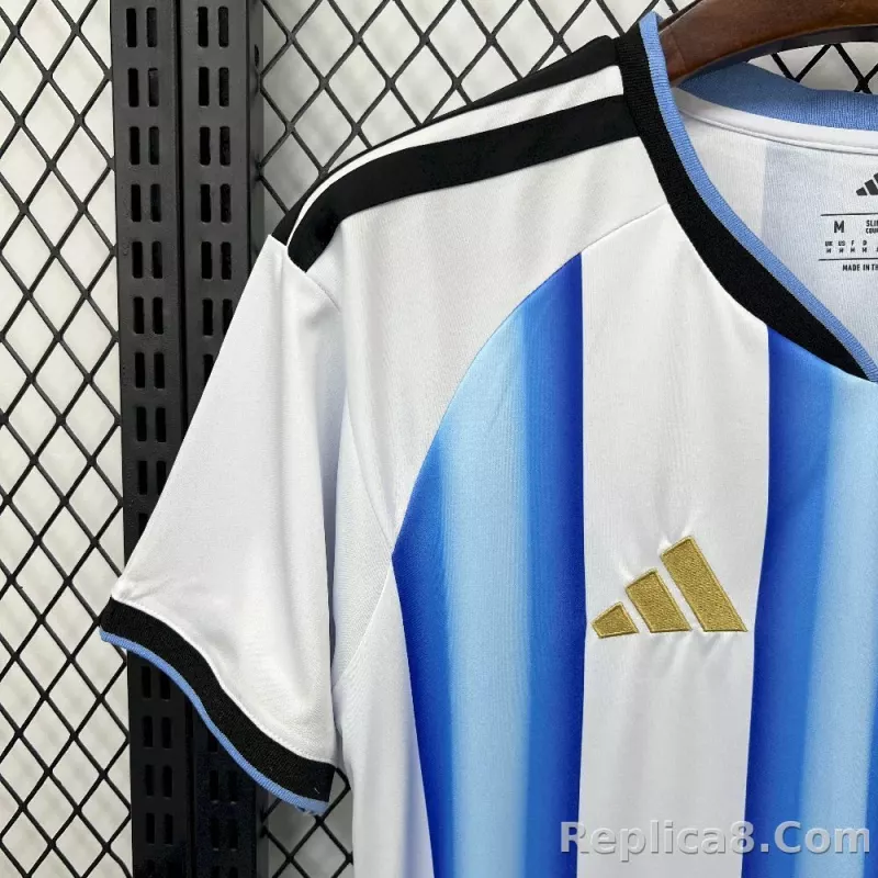 2026 Argentina Home World Cup Soccer Jersey - detail