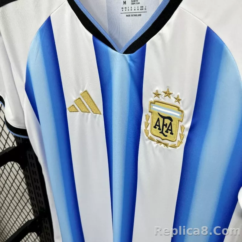 2026 Argentina Home World Cup Soccer Jersey - detail