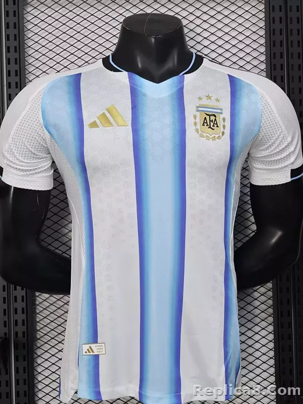 25-26 Argentina Blue White Special Edition Player Version Soccer Jersey