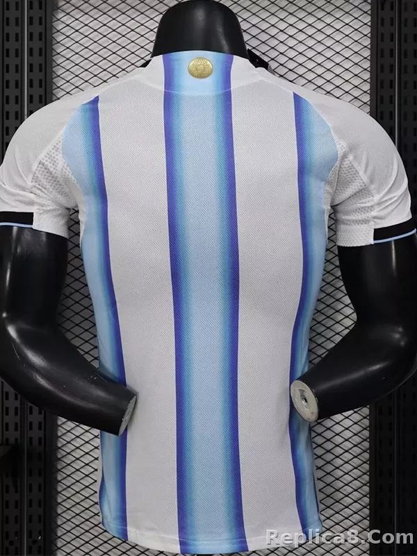 25-26 Argentina Blue White Special Edition Player Version Soccer Jersey - detail