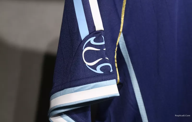 2006 Argentina World Cup Soccer Away Retro Jersey Player Version - detail