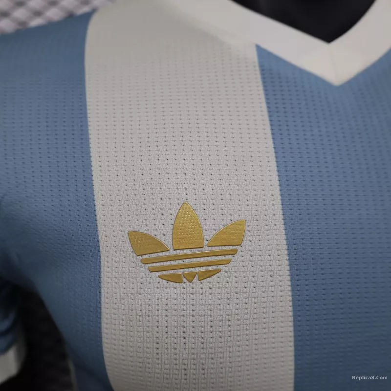 24-25 Argentina 50 Years Anniversary Collection Jersey Player Version - detail