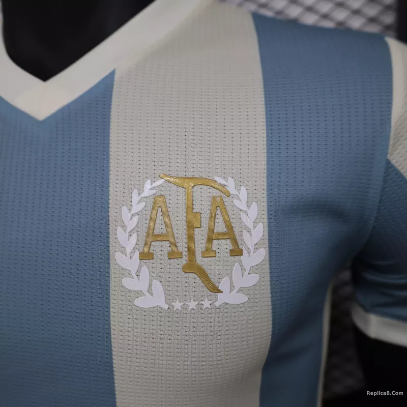 24-25 Argentina 50 Years Anniversary Collection Jersey Player Version - detail