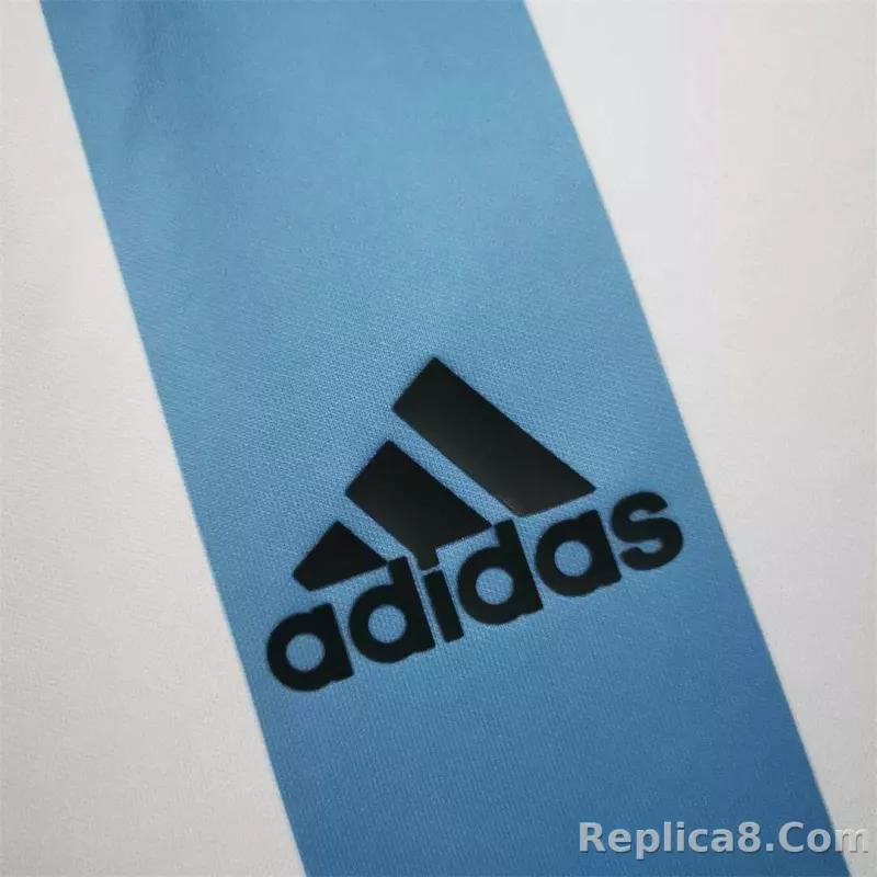 2014 Argentina World Cup Soccer Home Retro Jersey - detail