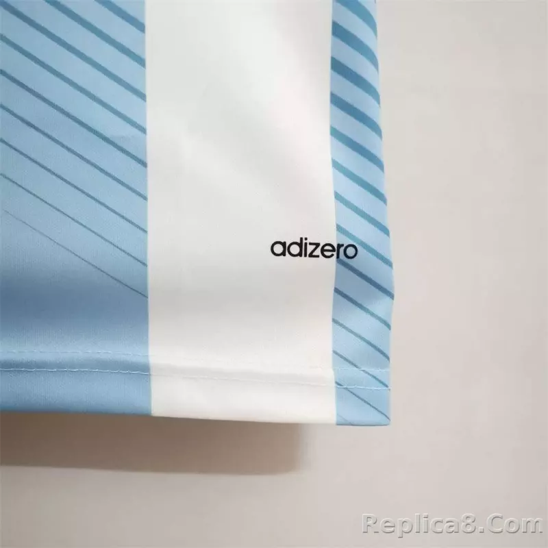 2014 Argentina World Cup Soccer Home Retro Jersey - detail