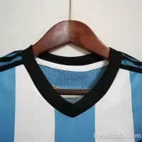 2014 Argentina World Cup Soccer Home Retro Jersey - view 7