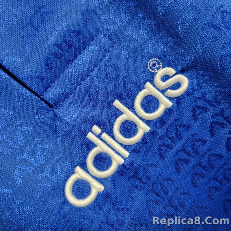 1994 Argentina World Cup Soccer Away Retro Jersey - detail