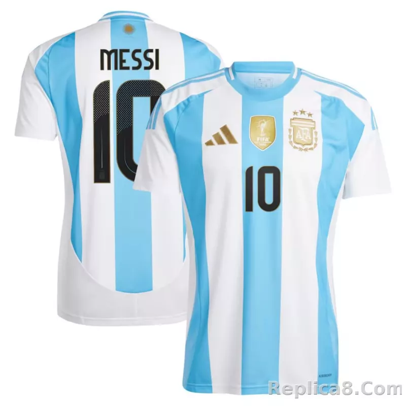 2023/24 Argentina Messi#10 Copa America Home Soccer Jersey