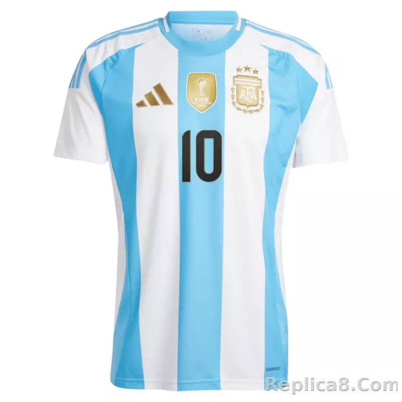 2023/24 Argentina Messi#10 Copa America Home Soccer Jersey - detail