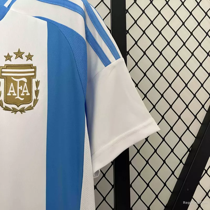 2023/24 Argentina Messi#10 Copa America Home Soccer Jersey - detail