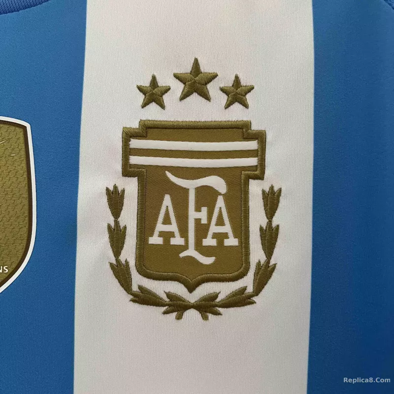 2023/24 Argentina Messi#10 Copa America Home Soccer Jersey - detail