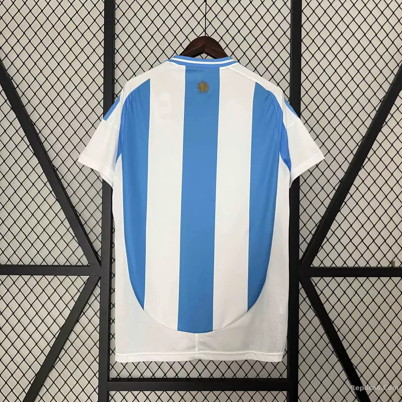 2023/24 Argentina Messi#10 Copa America Home Soccer Jersey - detail