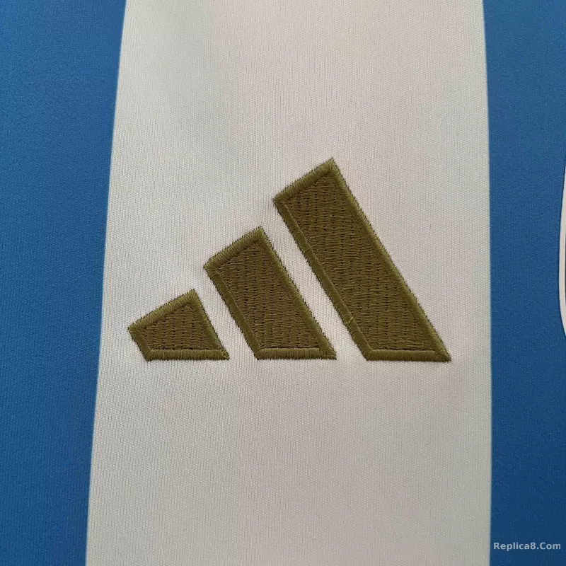 2023/24 Argentina Messi#10 Copa America Home Soccer Jersey - detail