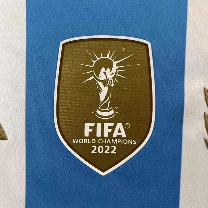 2023/24 Argentina Messi#10 Copa America Home Soccer Jersey - detail