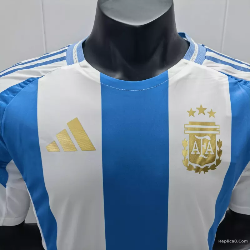 2024 Argentina Home Copa America Jersey Player Version - detail