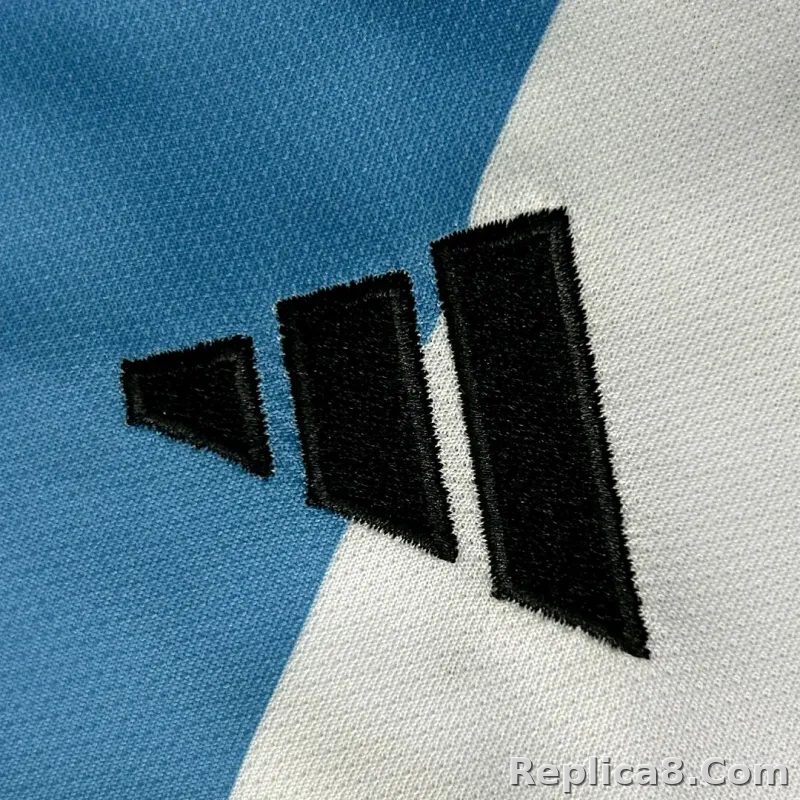 2022 Argentina World Cup Champion Edition 3 stars Home Jersey Print "Messi" - detail