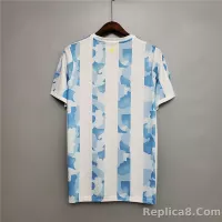 2020 Argentina Home Soccer Jersey Messi#10 With the Patches Fan Version - view 10
