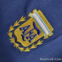 1998 Argentina World Cup Soccer Away Retro Jersey - view 8