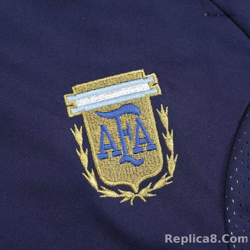 2002 Argentina World Cup Soccer Away Retro Jersey - detail