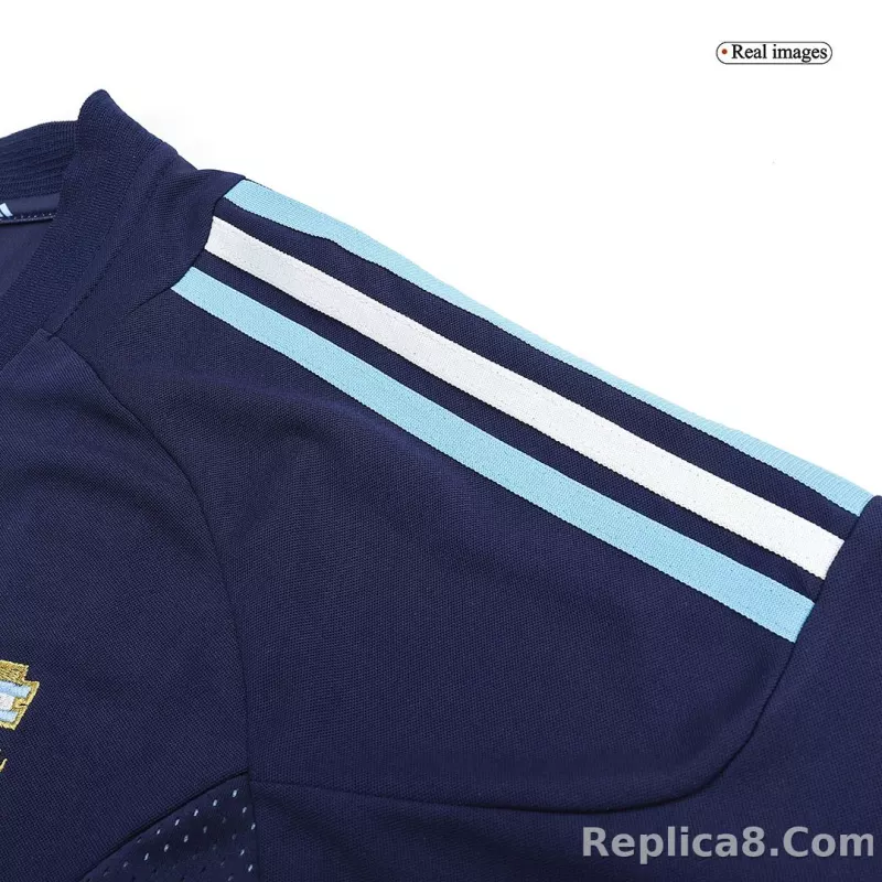 2002 Argentina World Cup Soccer Away Retro Jersey - detail