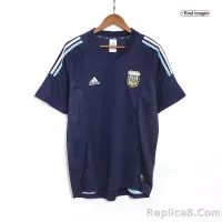 2002 Argentina World Cup Soccer Away Retro Jersey - view 1