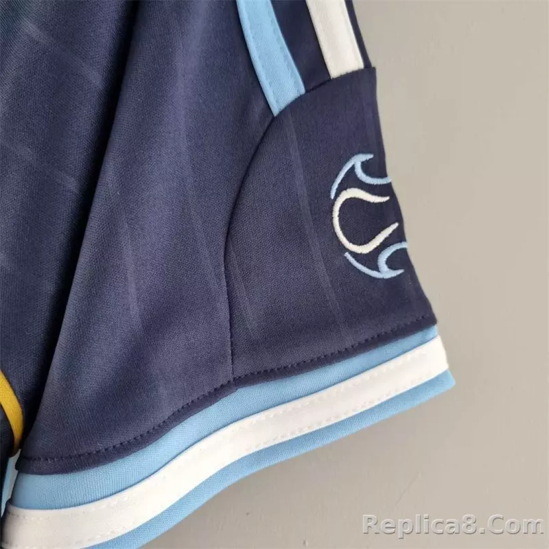 2006 Argentina World Cup Soccer Away Retro Jersey - detail