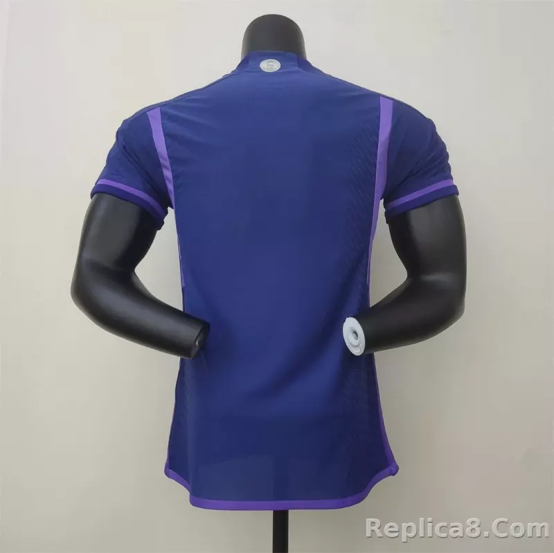 2022 Argentina World Cup Champion Edition 3 stars Away Jersey Player Version - detail