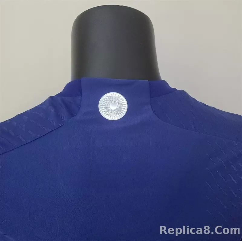 2022 Argentina World Cup Champion Edition 3 stars Away Jersey Player Version - detail