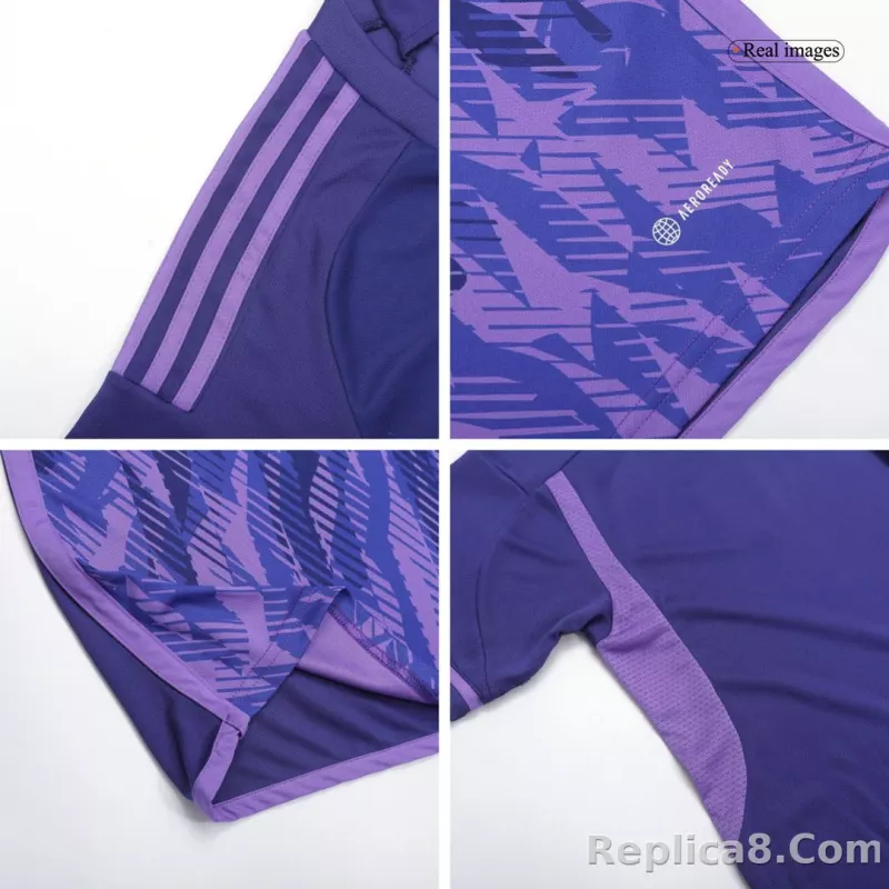 2022 Argentina World Cup Champion Edition 3 stars Away Jersey - detail